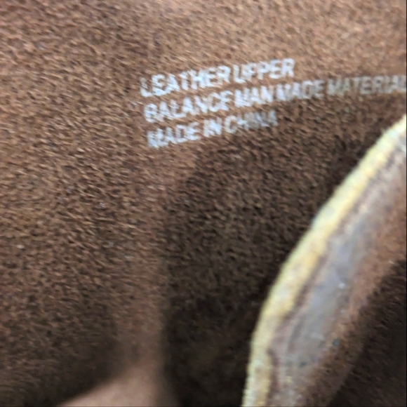 Born Rust Brown  Distressed Suede Cass Block Heel Boots...Size 9M - Picture 9 of 10